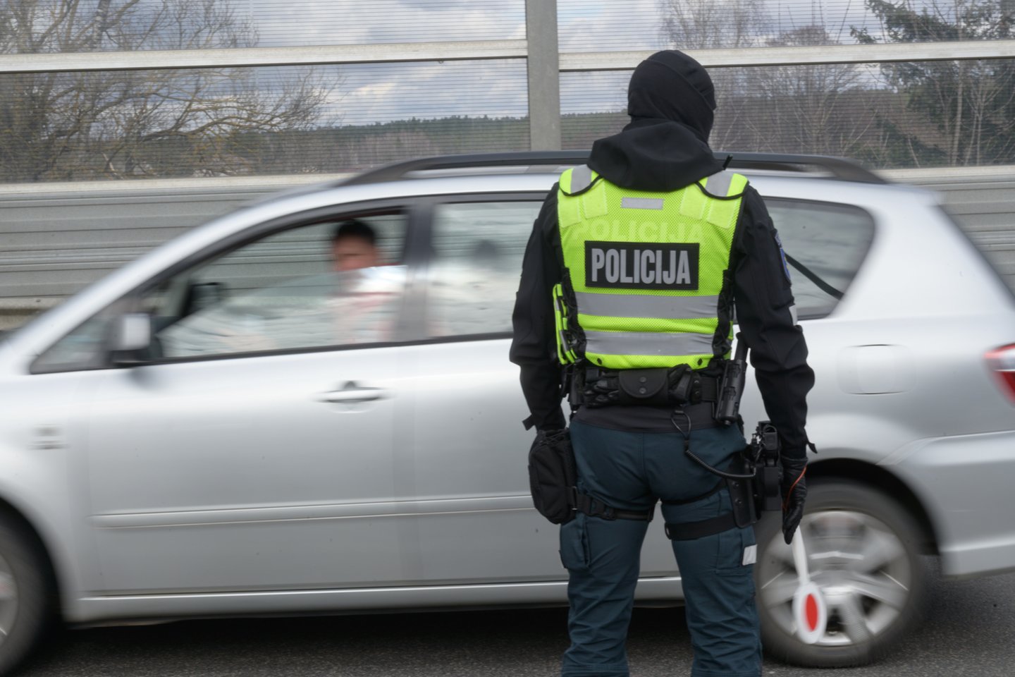 Panevėžyje sustabdytas automobilis, ieškotas Norvegijoje.<br>V.Skaraičio asociatyvi nuotr.