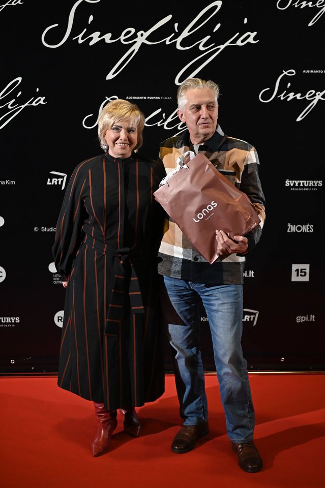 Kazimieras Jakutis su žmona Birute.<br>Vyginto Skaraičio nuotr.