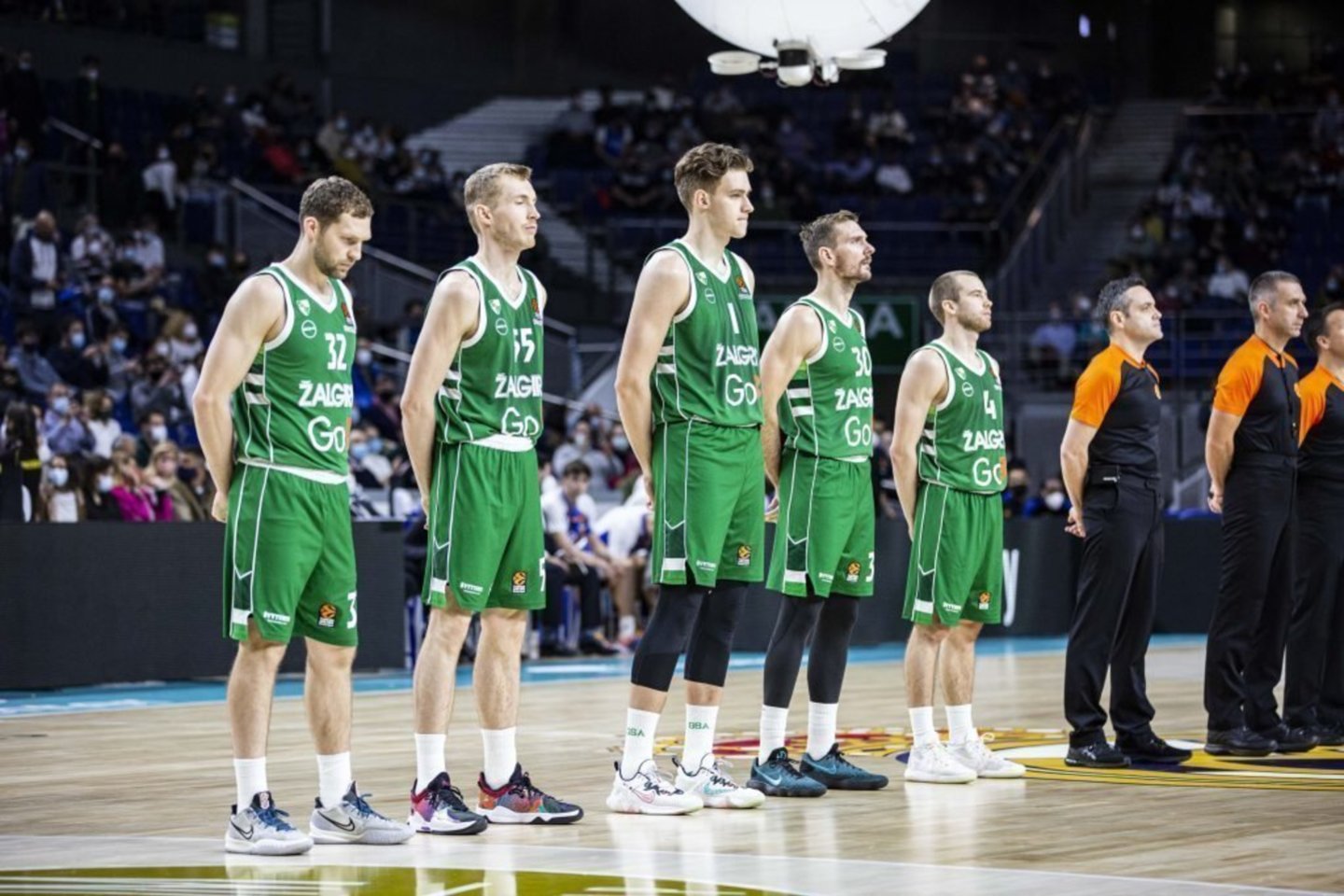 Rungtynės Madride.<br>Žalgiris.lt nuotr.