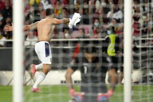 Portugalus pravirkdęs serbas A. Mitrovičius: „Gavome atlygį už sunkų darbą“