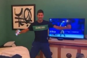 Serbų įvartis sukėlė ekstazę: Novakas Džokovičius taip nesidžiaugė net po skambiausių savo pergalių