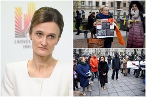 V. Čmilytė-Nielsen įvertino protestą dėl galimybių paso vaikams: „Natūralu, kad kažkas protestuoja“