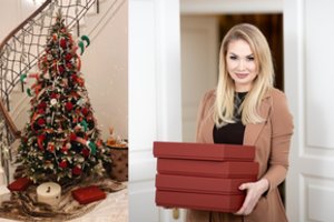 Natalijos Bunkės namuose tvyro kalėdinė nuotaika: papuošė įspūdingą eglutę