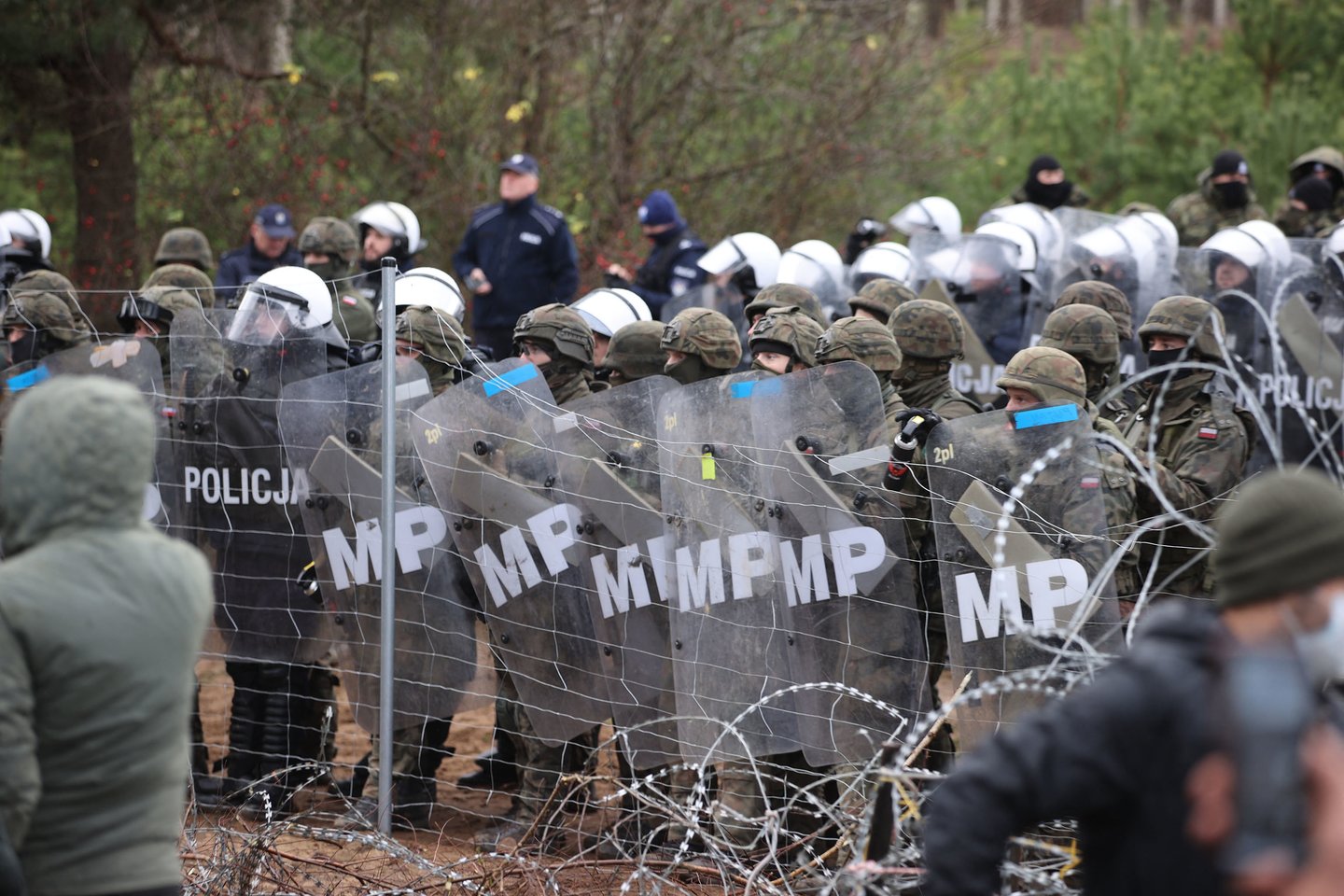 Lenkijos pasienis.<br>AFP/Scanpix nuotr.