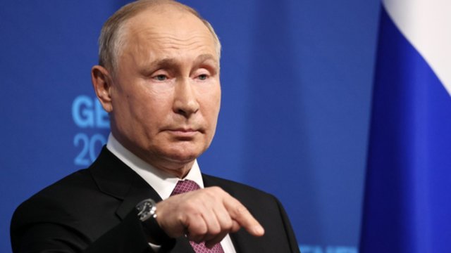 V. Putinas: NATO pratybos Juodojoje jūroje yra „provokuojamos“