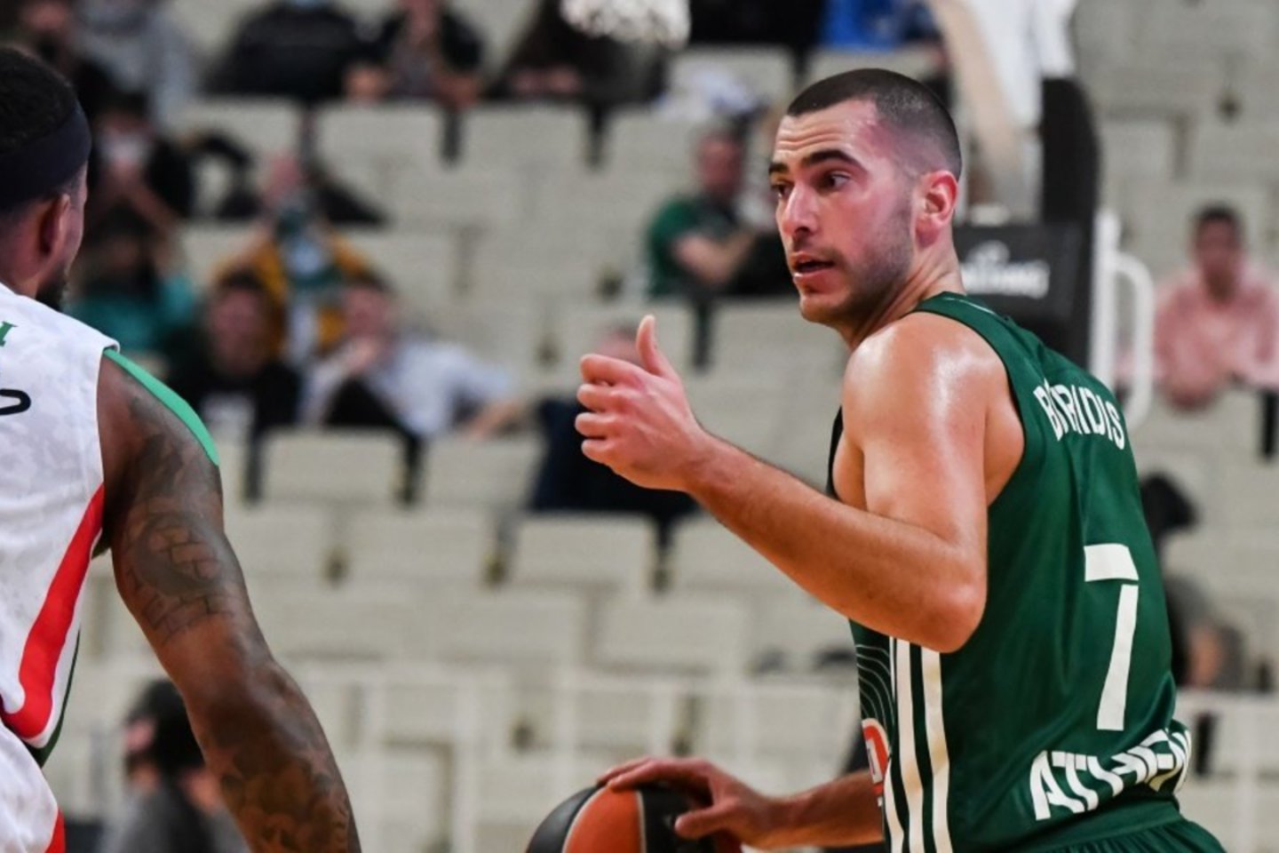 Į Kauną atvyksta taip pat duobėje esantis „Panathinaikos“.<br> paobc.gr nuotr.