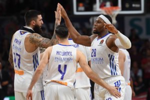 Eurolygoje „Real“ neleido ASVEL pagalvoti apie pergalę ir veržiasi į turnyro lentelės olimpą