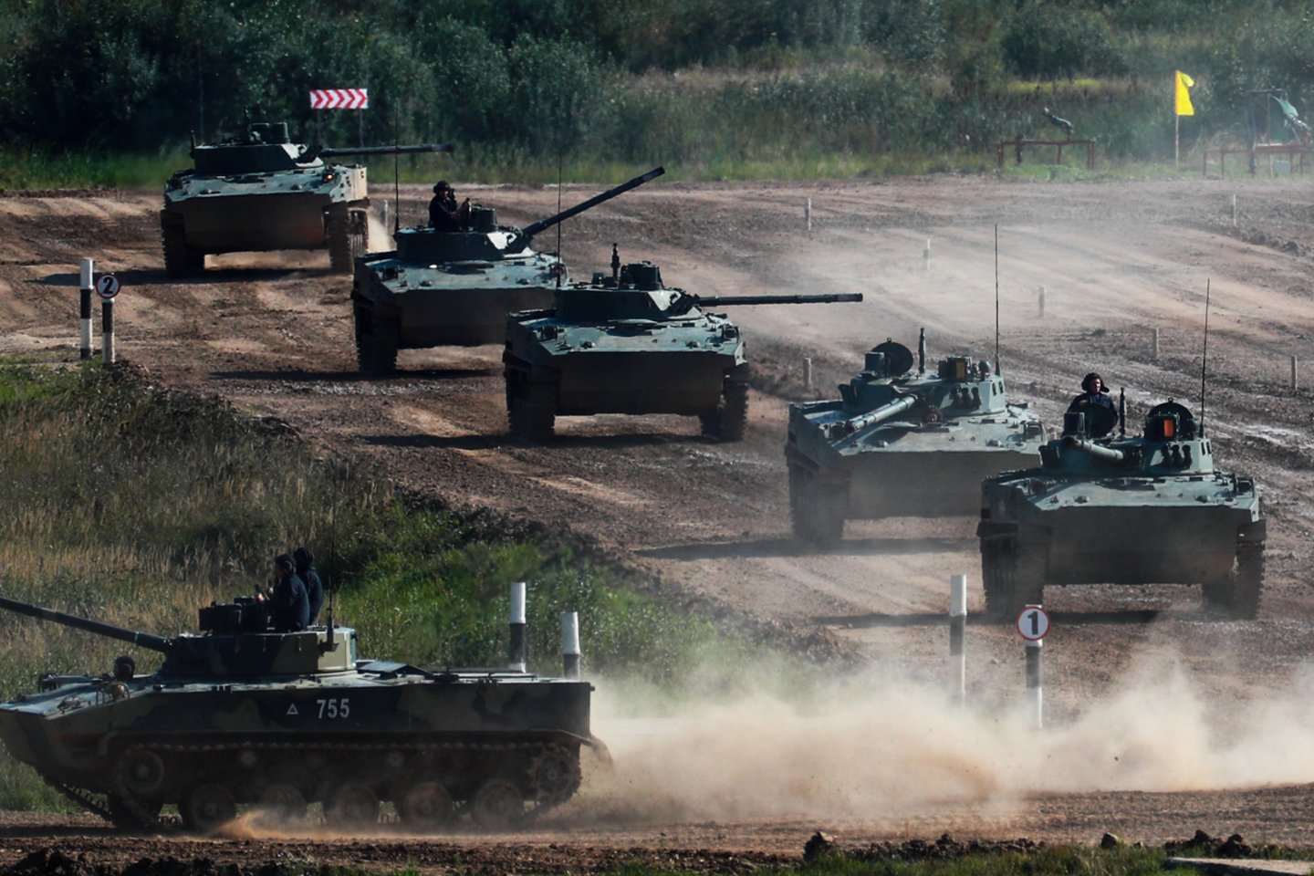 Rusija vėl telkia kariuomenę prie sienos su Ukraina.<br>TASS/Scanpix nuotr.