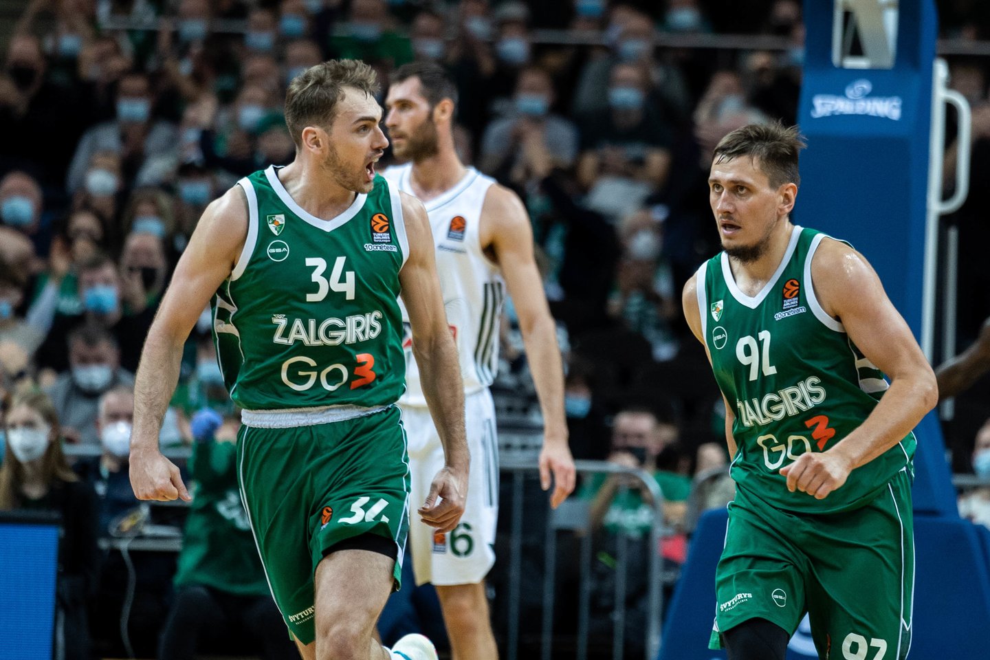 „Žalgiris“ iškovojo pirmąją pergalę šio sezono Eurolygoje. <br>G.Bitvinsko nuotr.
