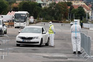 Čekijoje COVID-19 infekcijų skaičius pasiekė rekordą