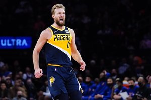 D. Sabonis buvo sėkmingiausiu mačo žaidėju, tačiau „Pacers“ įsigudrino pralaimėti vienam iš autsaiderių
