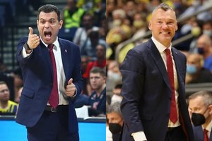 CSKA treneris D. Itoudis užpykęs užsipuolė Šarą, o lietuvis žodžio kišenėje neieškojo