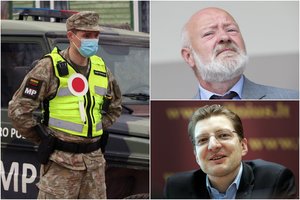 E. Gentvilas pirštu dūrė į akis badantį faktą: žurnalistų neįleidimas į pasienį kenkia Lietuvos reputacijai