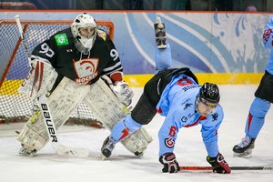 „Hockey Punks“ vartų sargas S. Baltrūnas: „Kovosime, nes ir varžovams nebėra kur trauktis“