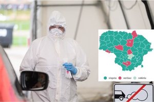 Paskelbė, savivaldybes, kuriose ir toliau daugėja COVID-19 atvejų: tokių liko vos kelios