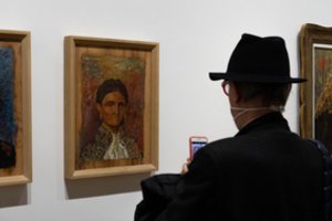 Romoje atidaryta litvakų kilmės menininkės Antoniettos Raphaël paroda