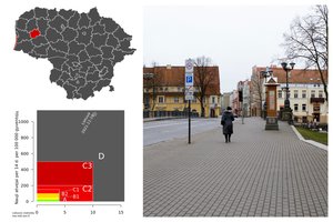 Skelbia gerą žinią: dvi savivaldybės ištrūko iš juodosios COVID-19 zonos 