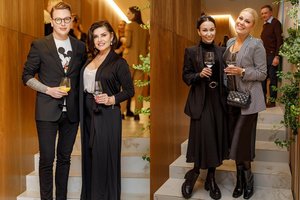 Kauno centre surengtame renginyje suspindo ir K. Kaikarienė, ir grupės „69 danguje“ narės