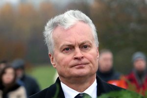 G. Nausėda telefonu kalbėsis su Vokietijos kanclere A. Merkel