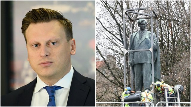 Vilniaus vicemeras: nebelikus P. Cvirkos paminklo, teks keisti ir aikštės pavadinimą