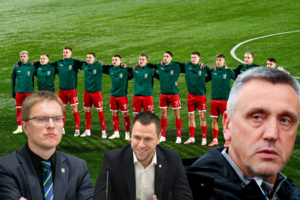 Atsakymo dėl V. Ivanausko belaukiant: V. Dambrauskas – nepasiekiamas kaip Šaras krepšinio rinktinei, fone – mintys apie užsienietį