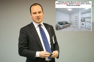 Vilniuje parduodamas prabangus būstas už ypatingą kainą, tik viena detalė – jis be langų