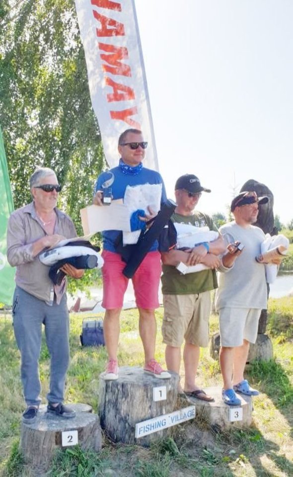 Nerijus Gružauskas šiemet pelnė pirmąją vietą Estijoje vykusiose „Parnu lahe koha“ velkiavimo varžybose.<br>Asm. archyvo nuotr. 