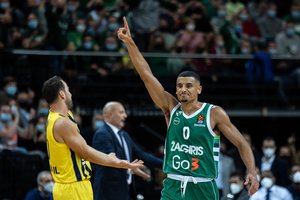 Įstabiai iš toli atakavęs „Žalgiris“ namuose nušlavė „Fenerbahce“ krepšininkus