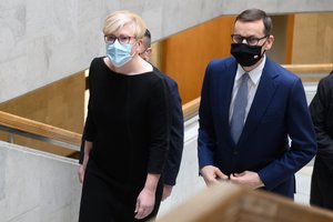 Į Lietuvą sekmadienį atvyks Lenkijos premjeras M. Morawieckis