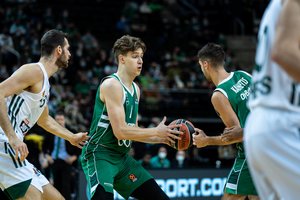 Žalgirietis M. Blaževičius prieš LKL mūšį su Utena: „Akivaizdu, kad lipame iš duobės“