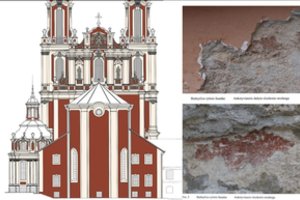 Išvydę Šv. Kotrynos bažnyčios fasadą vilniečiai sunerimo, tačiau paveldosaugininkai turi savo paaiškinimą