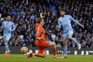 „Manchester City“ nepasigailėjo krizėje esantį „Everton“