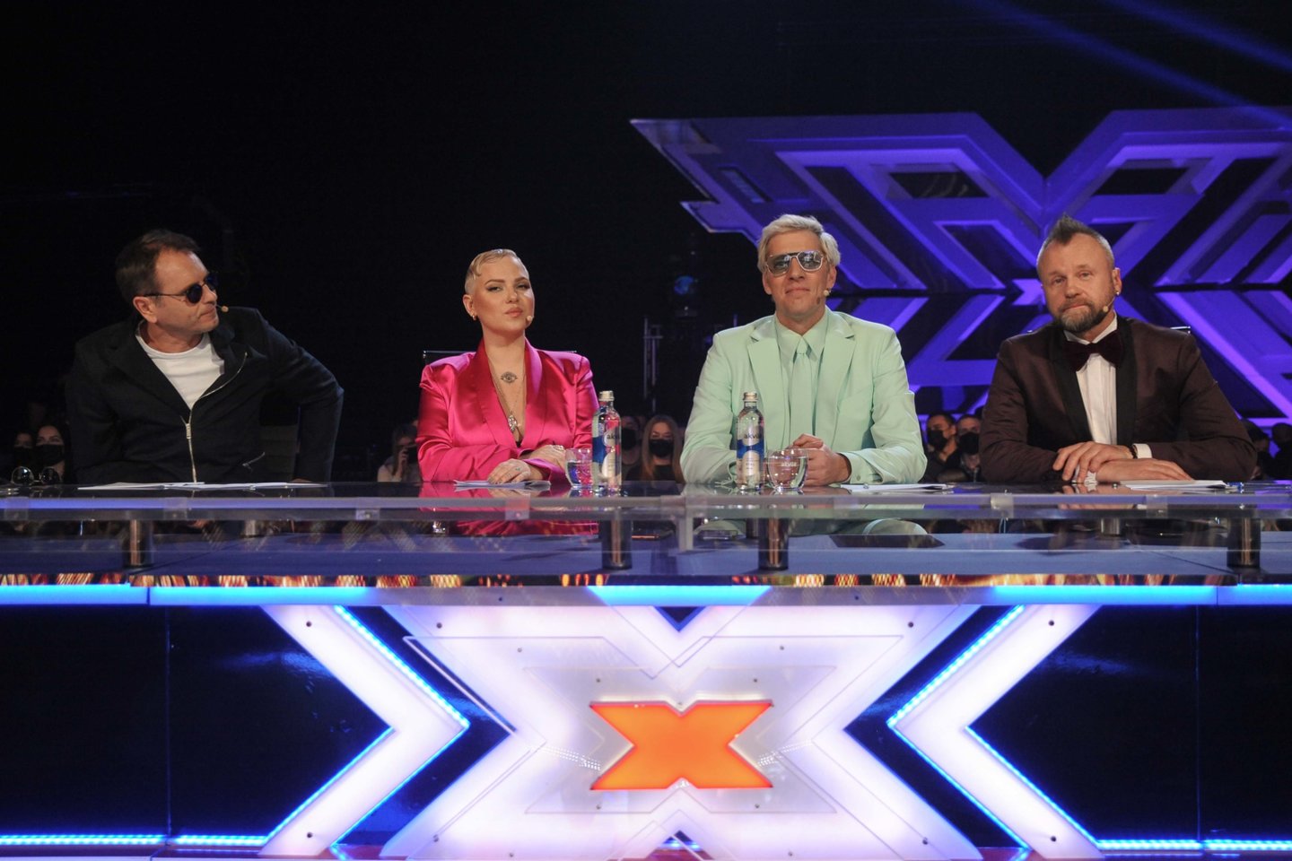  Sekmadienio vakarą „X faktorius“ sceną sudrebino jau trečiasis tiesioginis finalas.<br>V. Domkutės (Fotodiena) nuotr.