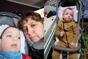 Vieną sūnų palaidojusi kybartiškė bijo netekti ir antro: „Mums patarė džiaugtis kiekviena diena“