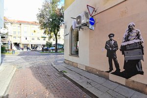 Vilniaus žydų kvartalo neofreskos prabilo aktorių balsais