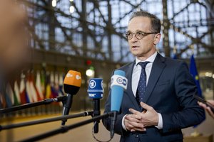 Vokietijos URM sako palaikanti kontaktus su Minsku per savo ambasadą