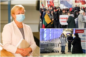 Griežtai protestuojančių elgesį įvertinusi epidemiologė paaiškino, kaip švęsime Kalėdas
