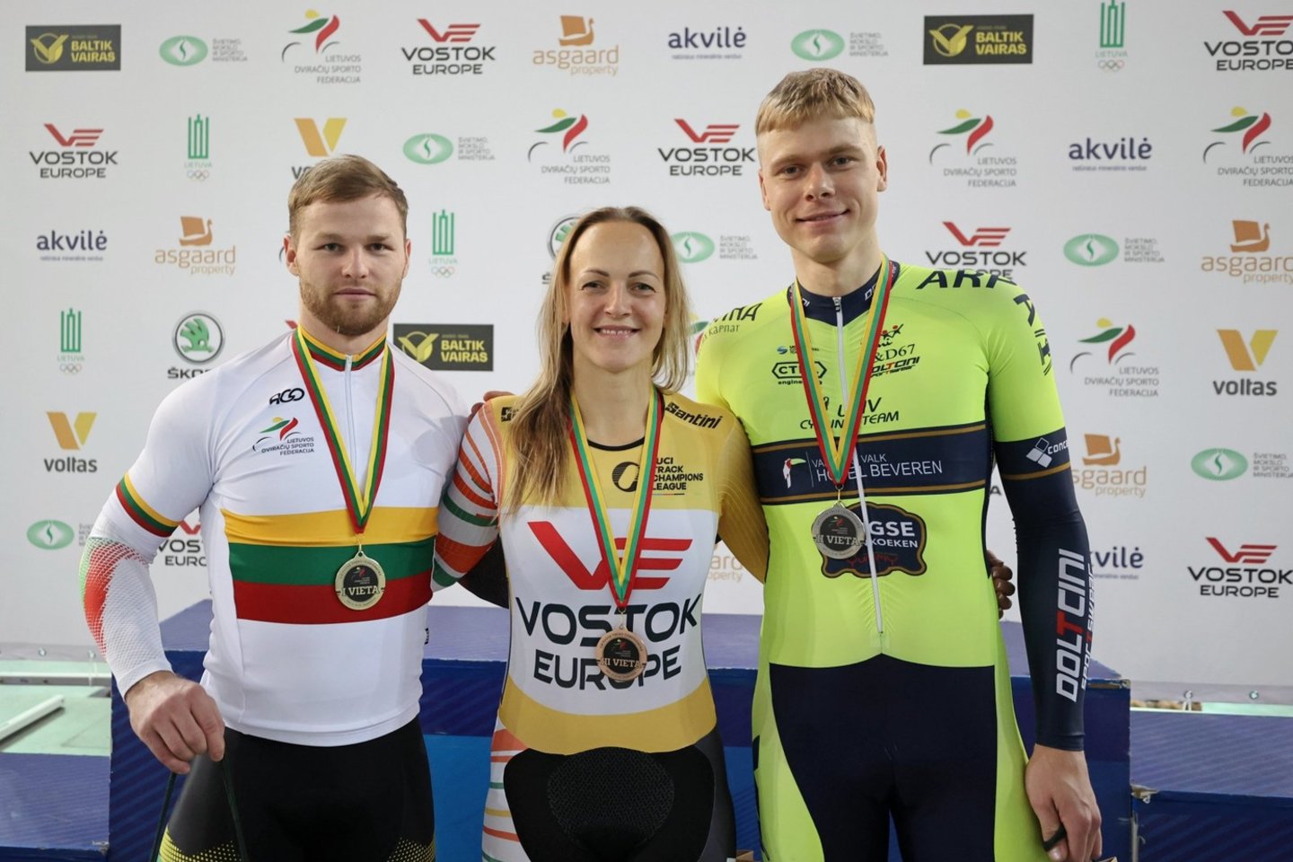  Prieš UCI dviračių treko Čempionų lygos etapą Panevėžyje – Lietuvos sportininkų generalinė repeticija<br> T. Gaubio nuotr.