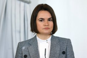 Baltarusijos opozicijos lyderė: A. Merkel ir A. Lukašenkos pokalbiai yra „labai keisti“