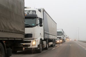 Dėl vežėjų eilių prie Baltarusijos ir ES sienų produkcija gali brangti ir rusams