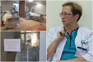 COVID-19 reanimacijoje dirbanti gydytoja apie nevakcinuotus ir mirštančius: „Man labai gaila tų žmonių“