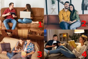 Kaip sėdite su partneriu ant sofos? Tai daug pasako apie jūsų santykius