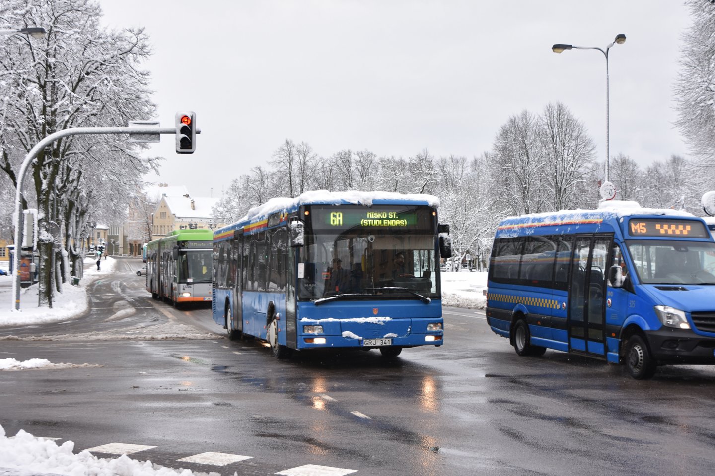 ​Jau kitais metais mokytojai, medikai arba 75-80 metų sulaukę senjorai Klaipėdos autobusais galbūt važinės nemokamai.<br>www.ve.lt nuotr.