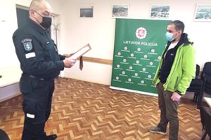 Sugrįžęs į tėviškę herojumi tapo dukart – net kelis kartus sutramdė vis girtą vairuojantį tą patį vyrą