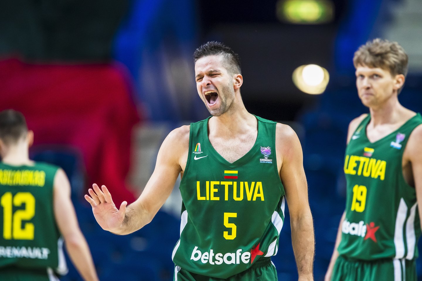Lietuvos krepšinio rinktinė pradeda kovas dėl kelialapio į pasaulio čempionatą.<br>Reuters/Scabpix.com nuotr.