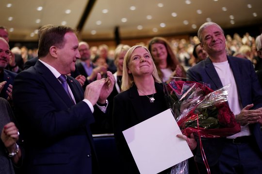 Švedijos premjerė M. Andersson atsistatydino praėjus kelioms valandoms nuo paskyrimo