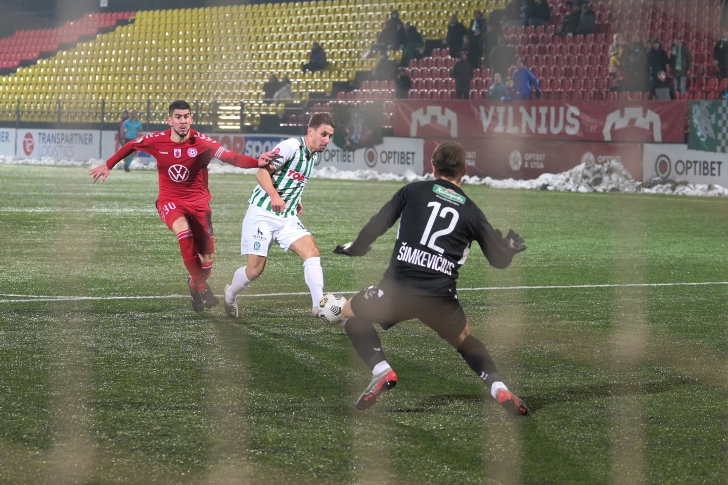 Vilniaus „Žalgiris“ įveikė „Panevėžį“ ir tapo A lygos čempionu.<br> V.Skaraičio nuotr.