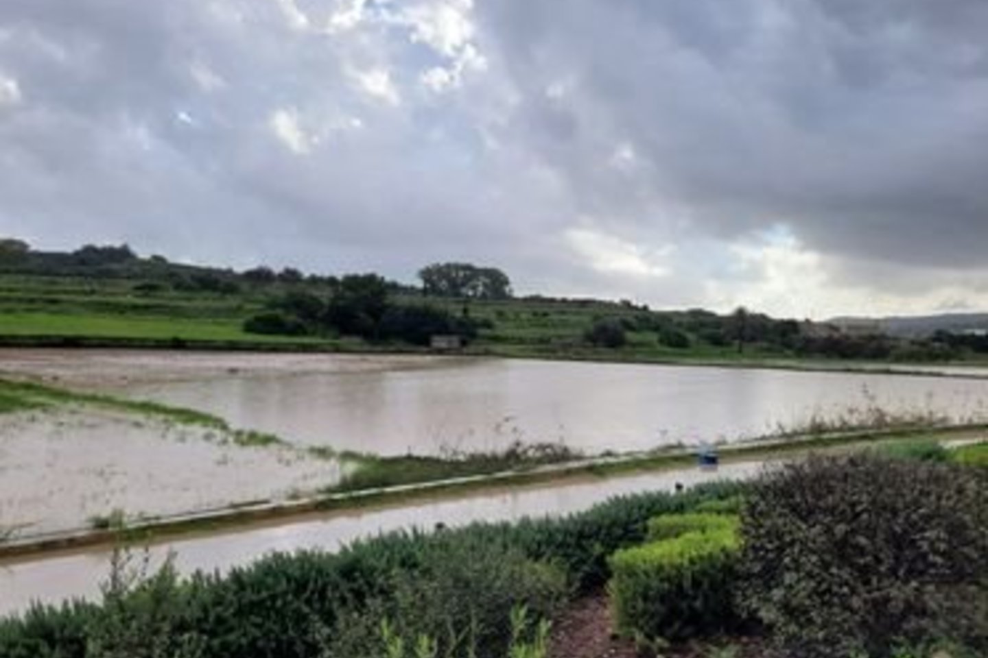 Potvyniai Maltoje, Salinoje. <br>A.Kuznecovaitės nuotr.