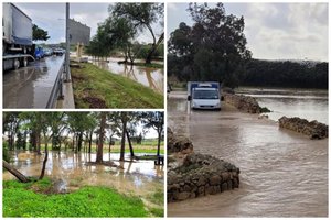 Maltą siaubia potvyniai: žmones teko gelbėti iš skęstančių automobilių, dalis gatvių – nepravažiuojamos