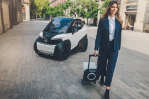 Garsus paspirtukų gamintojas pristatė mikroautomobilį – miestiečiams labai patiks viena jo savybė